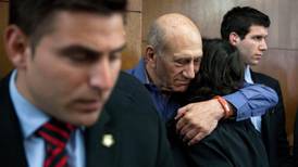 Former Israeli prime minister Olmert  convicted for receiving  bribes