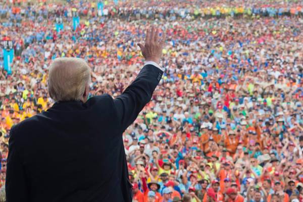 Trump’s ‘greatest speech ever’: we didn’t call it that, Boy Scouts say
