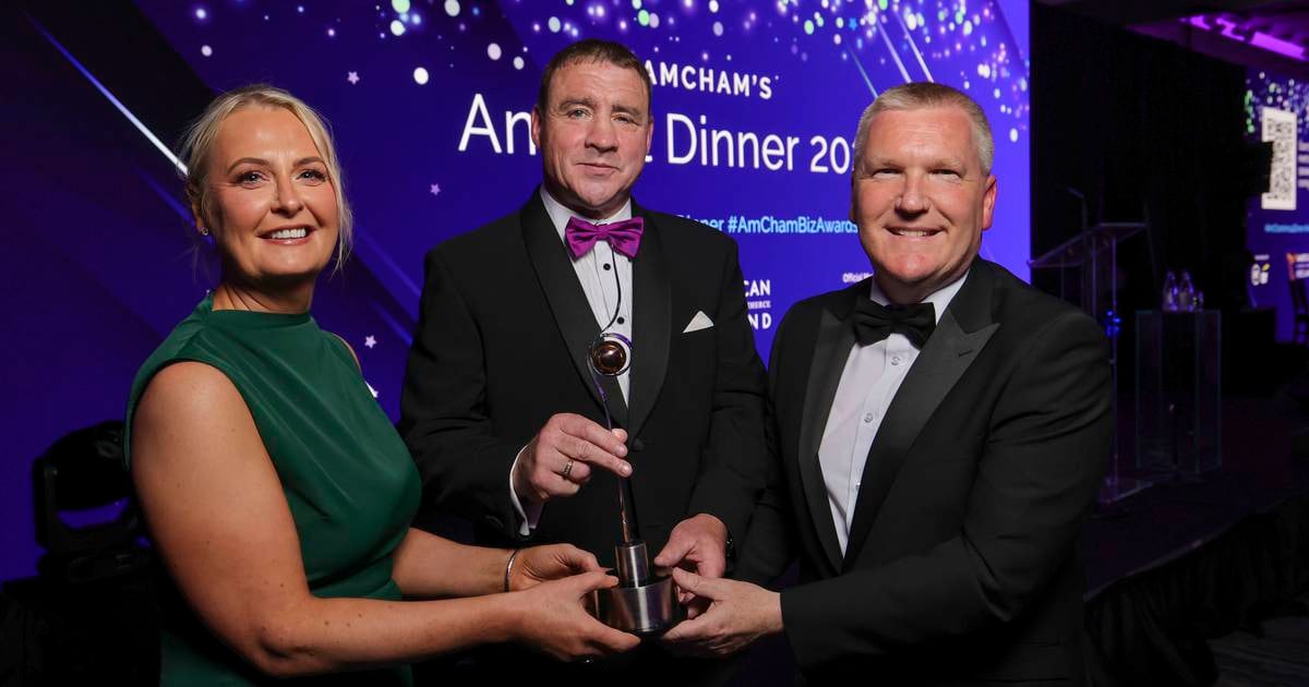 Former Medtronic executive scoops top award at US Ireland Business Awards