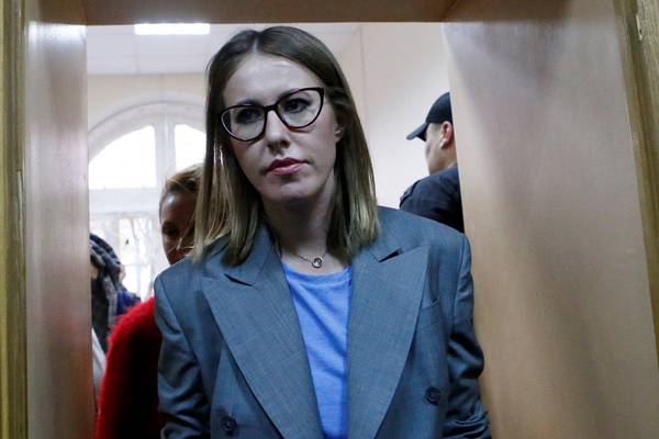 Putin rival Ksenia Sobchak insists she is not part of Kremlin plot