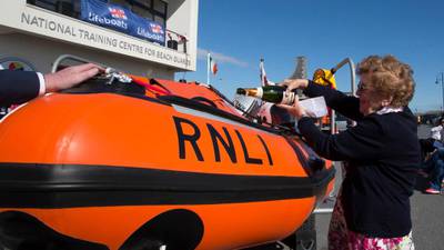 Tramore’s new €62,000 lifeboat  pressed into action