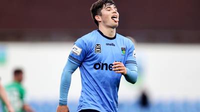 UCD’s Colm Whelan celebrates his call-up with a goal