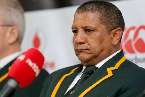 Allister Coetzee: ‘We let ourselves and support back home down’