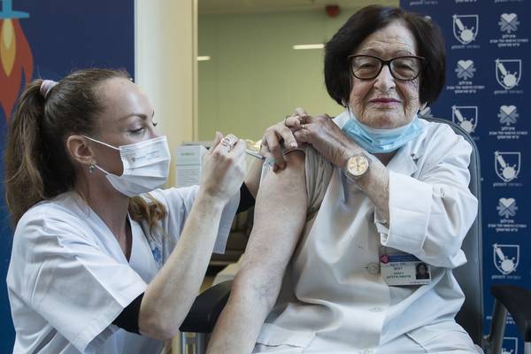 Israel to begin giving Covid vaccine booster shots to over-60s