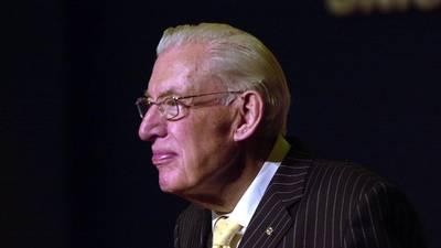 Private funeral of Ian Paisley taking place today