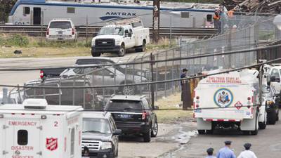 Derailed Amtrak train ‘may have been hit by object’