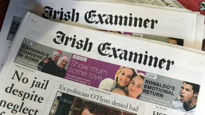 ‘Irish Examiner’ owner Landmark Media makes €700,000 loss