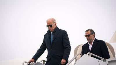 Something inevitable, even ancient, about chaos enveloping Donald Trump and Hunter Biden