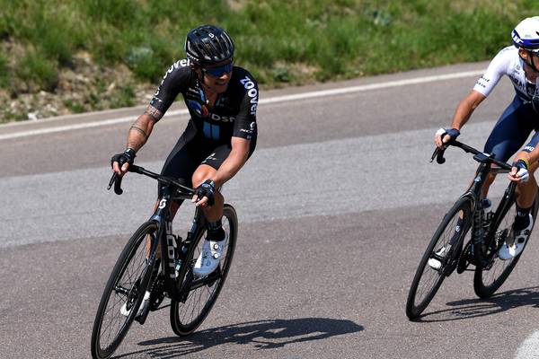 Nicolas Roche battles hard to take second place on final stage of Tour of the Alps