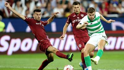 James Forrest helps Celtic bite back in Transylvania