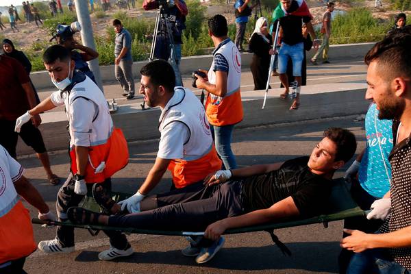 Palestinians say Israeli troops have killed two Gaza protesters