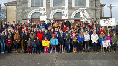 ‘Rigorous policy’ of cutting down trees prompts protest in Tipperary