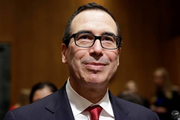 Ex-Goldman Sachs banker appointed as US treasury secretary