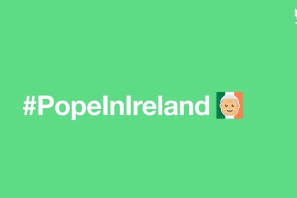 Twitter creates new Pope Francis emoji for Irish visit