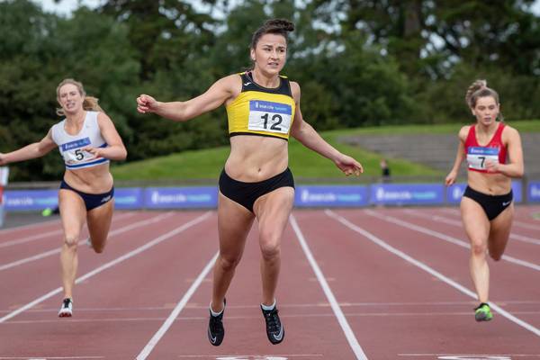 Phil Healy still undisputed as fastest Irish woman after national sprint double win