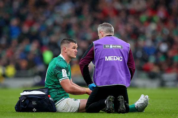 Andy Farrell confirms Johnny Sexton will be fully fit for next week