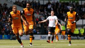 Hull City have one foot in Wembley final after Derby win