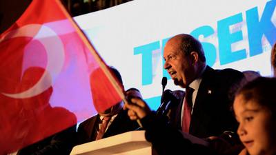 Erdogan ally’s win in Turkish Cypriot election a blow for reunification