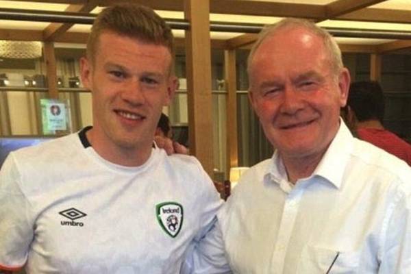 James McClean pays tribute to ‘hero’ Martin McGuinness