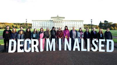 Abortion: Campaigners gather as MLAs return to Stormont