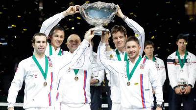 Stepanek steers Czech Republic to Davis Cup final success