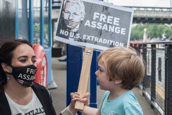 Stella Moris on her secret family with Julian Assange: ‘He’s unlike anyone I have ever met’