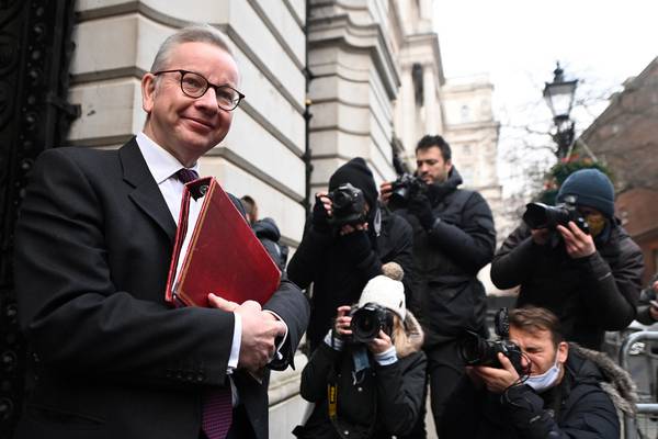 Gove to present details of deal with EU on Northern Ireland protocol