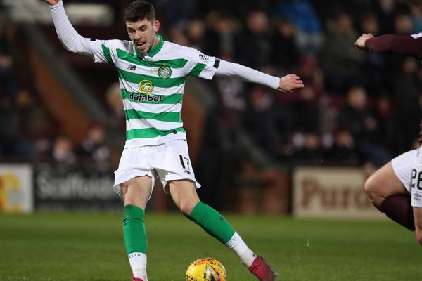 Celtic go five points clear after finding their feet against Hearts