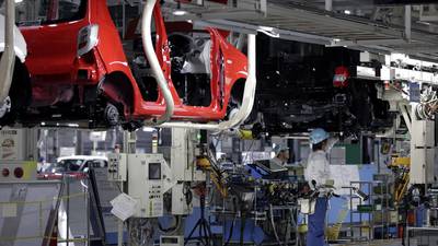 UK  industrial output chalks up biggest fall  in two years