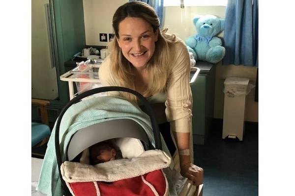 Helen McEntee shares photograph of week-old son