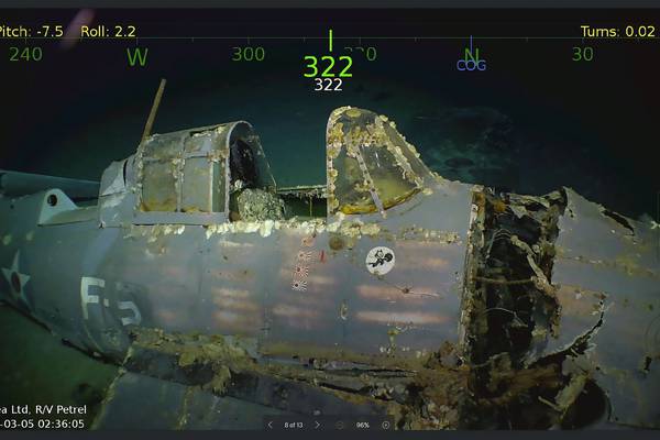 Sunken second World War vessel discovered off Australia