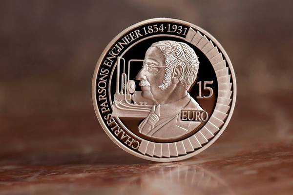 Coin commemorating Sir Charles Algernon Parsons launched
