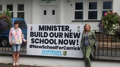 Carrick-on-Shannon has been calling for a new school for 10 years