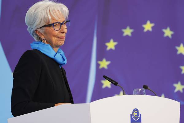 ECB ‘very unlikely’ to raise rates in 2022, Lagarde says