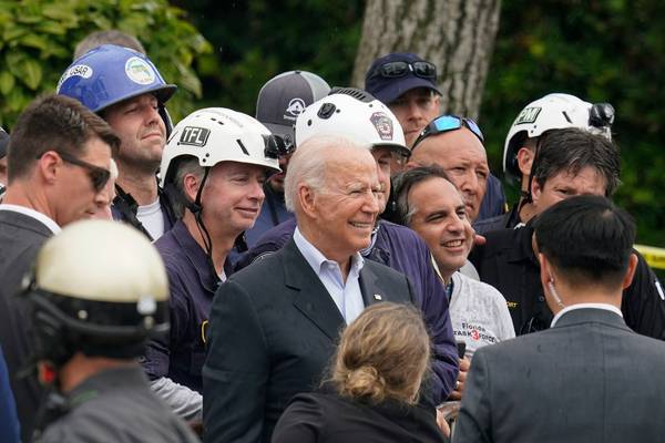 Biden comforts ‘amazing, resilient’ families at site of Miami condo collapse
