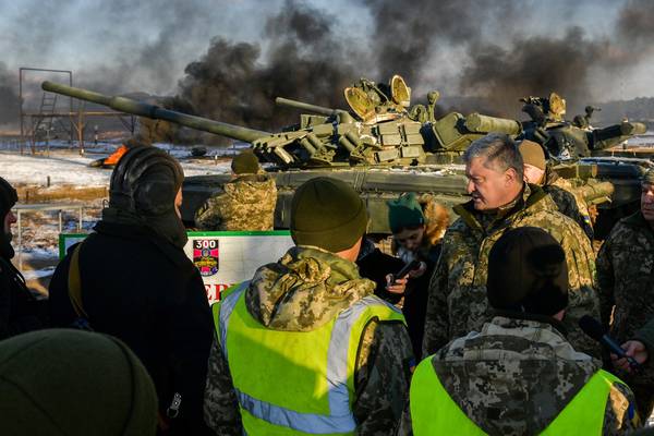 Ukraine imposes martial law and warns of ‘full-scale war’ with Russia
