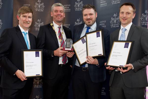 ‘Irish Times’ journalists honoured at Justice Media Awards
