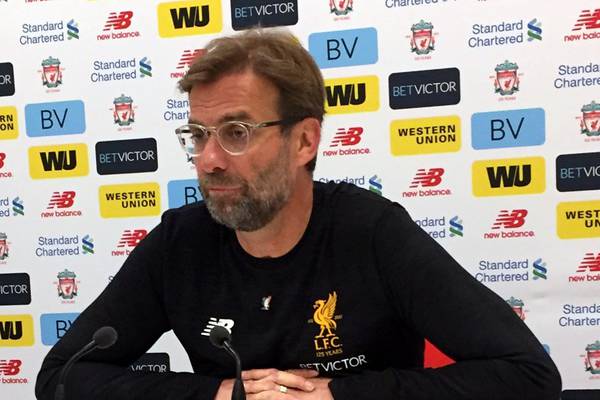 Emotional Klopp says thoughts of Liverpool FC with injured Irish fan’s family