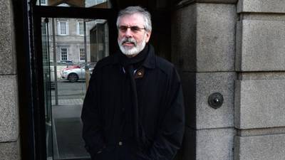 Death threat made against Gerry Adams and Sinn Féin leadership