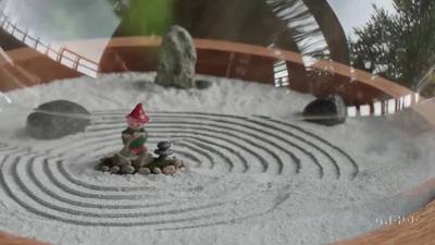 OpenAI Sora: Zen garden gnome