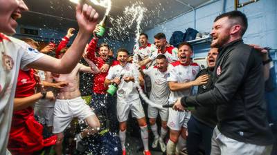Shelbourne punish 10-man Drogheda to seal return to Premier Division