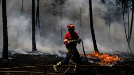 Wildfire rages for fourth day in southern Portugal amid third summer heatwave