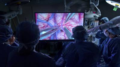 3D brain surgery: ‘this is like landing on the moon’
