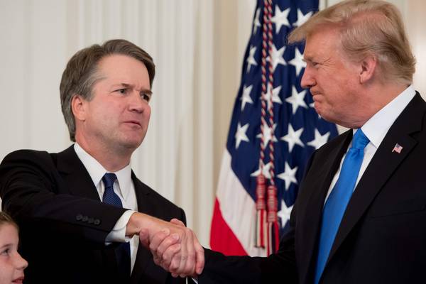 Trump’s supreme court pick may have saved his presidency