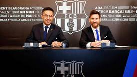 Lionel Messi signs new Barcelona deal until 2021