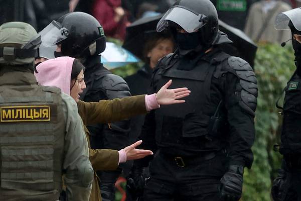 Belarus allows police to use military weapons at anti-government protests