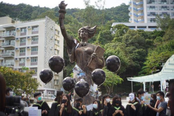 Two more Tiananmen monuments removed from Hong Kong universities