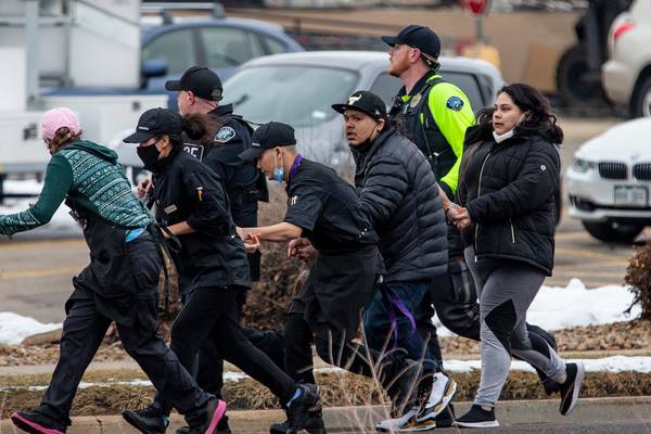 Ten people killed in Colorado supermarket shooting
