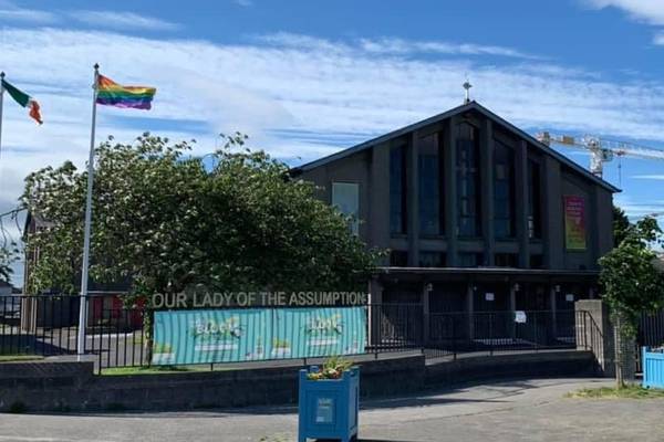 Dublin Catholic church removes Pride flag after hostile response