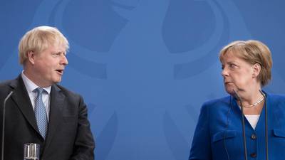 Germany shrugs off British leaks of Brexit phone call between Johnson and Merkel